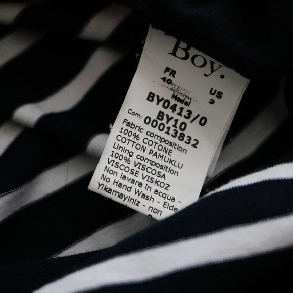 Striped Sleeveless Asymmetrical Dress - Picture 6 of 7